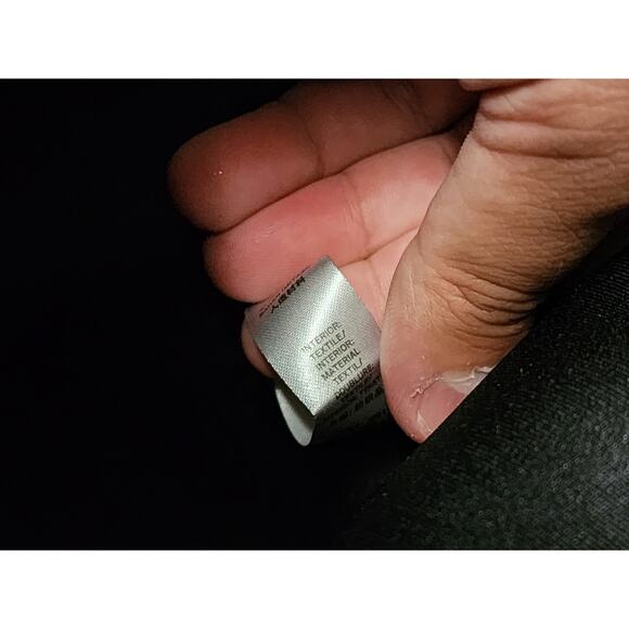 Fossil Women's Rachel Leather Printed Tote Bag Medium Black White Handbag Charm - Picture 16 of 16